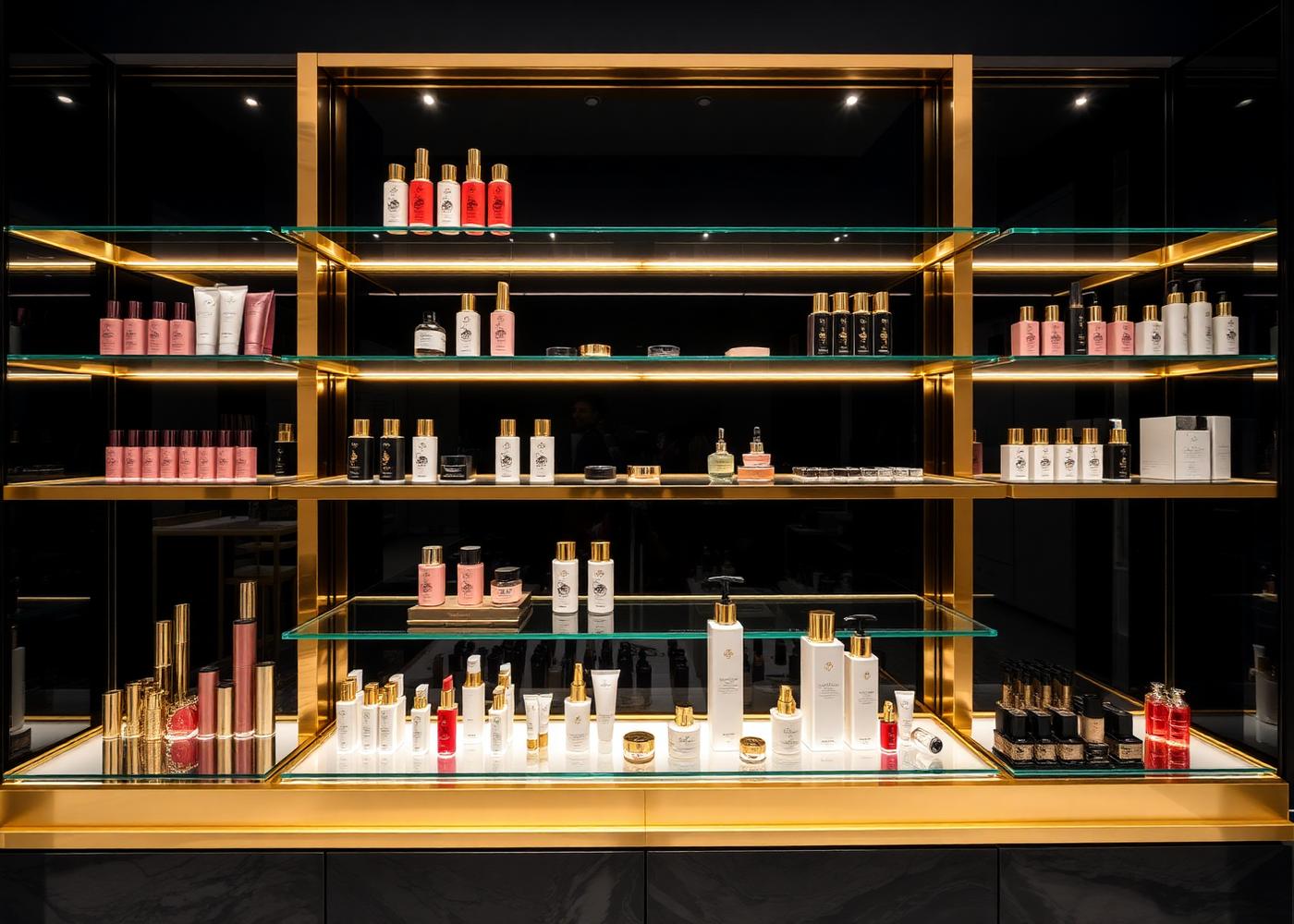 Premium cosmetics display